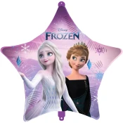 Ledeno kraljestvo 2 zvezdasta folija balon 46 cm