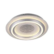 JUST LIGHT. GmbH LED-stropna svetilka Cichio, srebrna barva, železo, 3.000 K - Dnevna soba / jedilnica - Sodobni - srebro - Kovina
