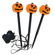 SVETILKA VODILA VRTNI PLUG HALLOW.PUMPKIN 3PCS 30CM
