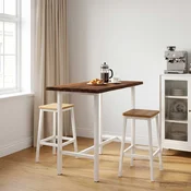 vidaXL Pravokotna miza 150 x 50 x 3 cm Pravokotna Masiven les akacije