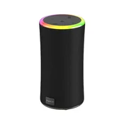 Bežicni zvucnik Havit SK833BT s Bluetooth 5.3, 2x10W stereo zvukom, RGB osvjetljenjem i IPX6 zaštitom - crni