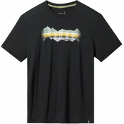 Smartwool Mountain Horizon Graphic Short Sleeve majica Black S