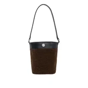 LACOSTE Torba za čez ramo Bliss rjava