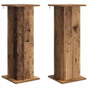 Stalak za biljke 2 pcs Staro drvo 30,5 x 30 x 80,5 cm