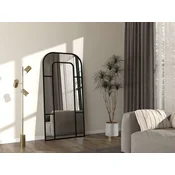 Hanah Home Podno ogledalo Forma, 90 cm x 180 cm, Crno