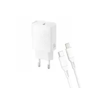 XO Kućni punjač L160 20W+Lightning kabl