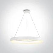VISEČA LED SVETILKA/40W/3000K/2400lm/230V IP20 FI600mm BELA DM63114/W/W