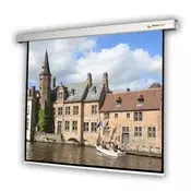 Funscreen mat bijeli rolo 180x180 cm Format 1:1 fun20.110.180.x