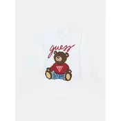 Guess Bluza L5RI32 K8HM4 Bela Regular Fit