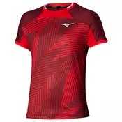 Moška majica Mizuno Stargazer Shadow Graphic Short Sleeve Tee Sun Dried Tomato L