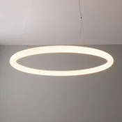 Artemide Abeceda svetlobe krožna via app 90 cm - Dnevna soba/jedilnica - Dizajn - bela - Plastika
