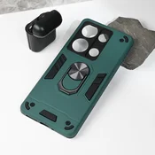 Maska Hard Ring za Xiaomi Redmi Note 13 Pro 4G (EU) tamnozelena