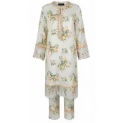 Radwa Tunika RADWA 2 PCs Womens Floral Co-ord Set bež