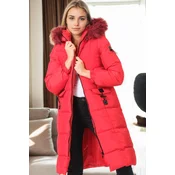Z9706 DEWBERRY WOMENS JACKET-RED