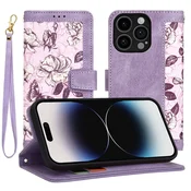 Etui Techsuit FlipCraft za iPhone 14 Pro - mysterious purple