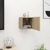 Zidni TV ormaric boja hrasta sonome 30,5 x 30 x 30 cm