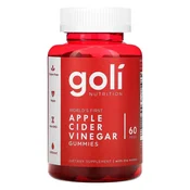 Goli Nutrition - Jabolčni kis v obliki gumijev, 60 gumijev