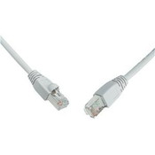 SOLARIX povezovalni kabel CAT6 SFTP PVC 0,5 m siv, odporen proti poškodbam