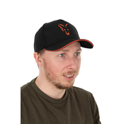 BASEBALL CAP BLACK & ORANGE