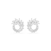 Swarovski uhani ženski kovinski s kubičnim cirkonijem MESMERA
