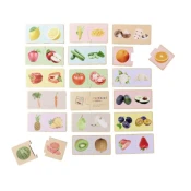Montessori Puzzle sadje in zelenjava