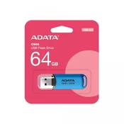 A-Data USB ključek 64GB C906 USB 2.0, moder