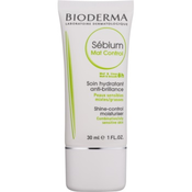 Bioderma Sébium Mat Control blaga hidratantna krema protiv sjaja kože lica i proširenih pora (Mattifies, Tightens the Pores, Instant Corrector) 30 ml