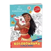Disney Księżniczka. Kolorowanka według kodu
