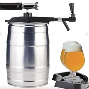 ich-zapfe Profi pivo čep CO2 avtomatika 5L partyfass zapuščevalnik, (5000216137)