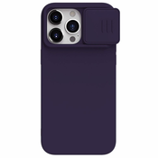 Torbica Nillkin CamShield Silky za iPhone 15 Pro Max 6.7 ljubicasta