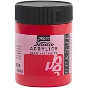 Pébéo Studio Fine Akrilna barva Cadmium Red Hue 500 ml 1 kos