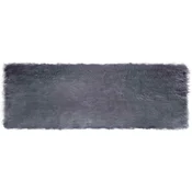 Tepih od umjetne ovcje kože TAFALLA Antracit 80 x 250 cm