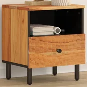 Nocni ormaric 40 x 33 x 46 cm od masivnog bagremovog drva