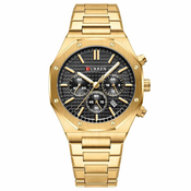 Moška ročna ura Curren Royal Gold/Black