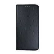 shumee Ovitek za pametno knjigo Samsung Galaxy A13 5G A04S z magnetom, črna, z zaščitnim steklom