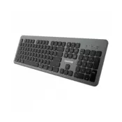 Multimedia bluetooth 5 1 keyboard MAC Version,104 keys, slim design with low profile silent keys,US layout ,Size 439 4 135 3mm 23 2mm,526g