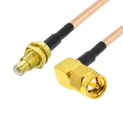 shumee Pigtail SMA vtič RA/SMC vtičnica RG316 30cm