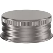 Weck navojni pokrovček, komplet 8 kosov, srebrn, aluminijast