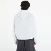 Nike Tech Mens Fleece Pullover Hoodie - White - Polyester/Cotton