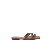 Trendyol Shoes Ženske papuce Takss25Te00046, Smede
