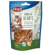 Trixie Premio Barbecue srca 50g sa pilecim prsima - poslastica za macke