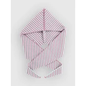 24 Colours 130813 Knitted Hood Scarf purple striped