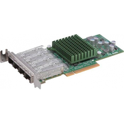 Supermicro SUPERMICRO Networking adapter 4-port 10GbE SFP+ Intel XL710-AM1 PCI-E Low Profile (AOC-STG-I4S)