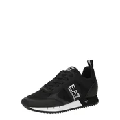 EA7 Emporio Armani Nizke superge BLACK WHITE črna/bela