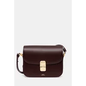 A.P.C. Usnjena torbica Sac Grace Small