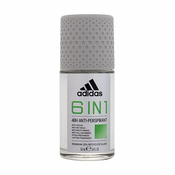 Adidas 6 In 1 48H Anti-Perspirant antiperspirant roll-on 50 ml za muškarce