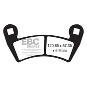 Klocki hamulcowe EBC FA452R (kpl. na 1 tarcze)