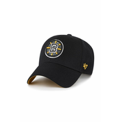 Kapa iz mešanice volne 47 brand NHL Boston Bruins črna barva, HVIN-SUMVP01WBP-BKA74