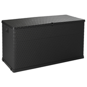 Vrtni zabojnik za shranjevanje ˝Rattan˝ 420L, grafit