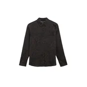 s.Oliver BLACK LABEL Bluza temno rjava/črna